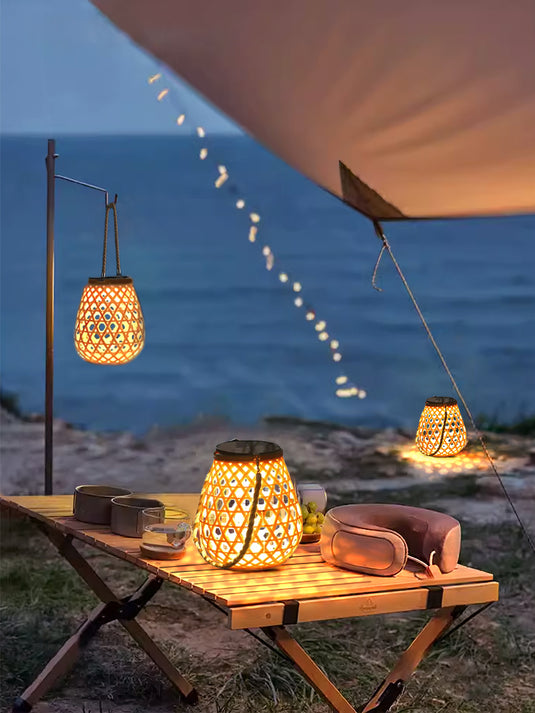 Outdoor Solar Garden Light That Can Be Hung And Portable