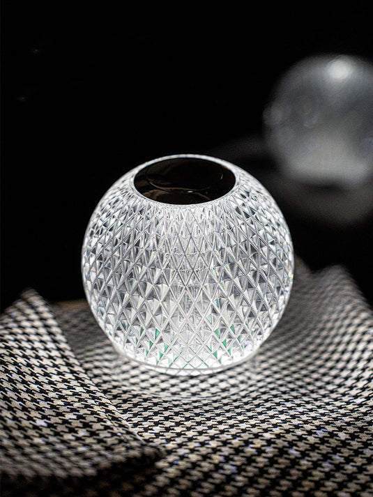 Modern Simple Stylish Crystal Glass Table Lamp