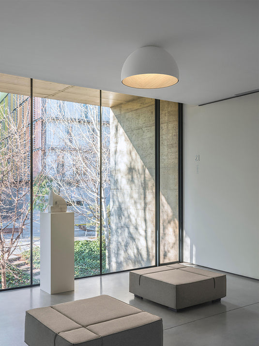 Simple Wood Grain Ceiling Lamp