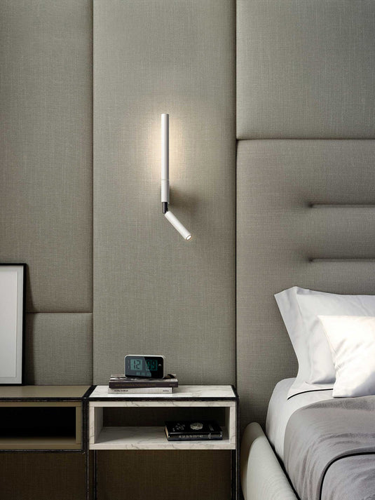 Nordic Minimalist Bedside Rotating Wall Lamp