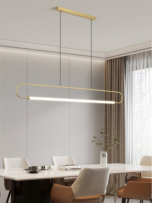 Attractive Simple And Luxurious All-copper Pendant Light