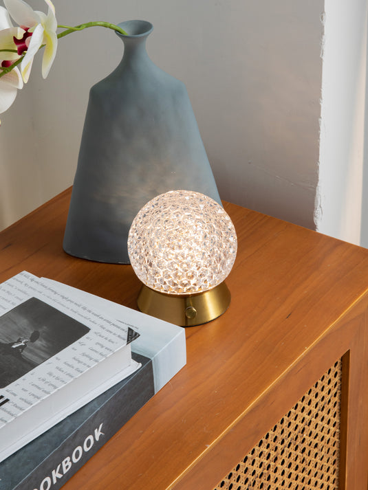 New Modern Light Luxury Crystal Table Lamp