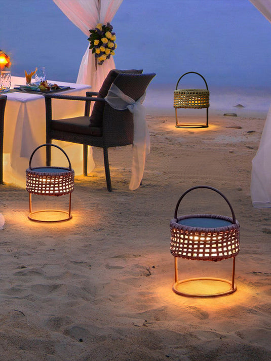 LED Outdoor Waterproof Solar Mood Light Table Lamp