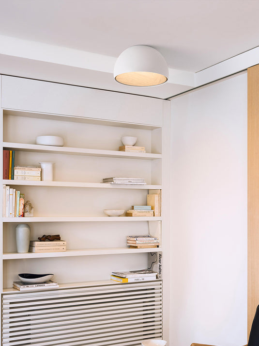 Simple Wood Grain Ceiling Lamp