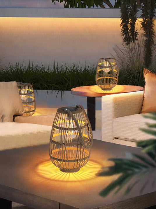 Outdoor Solar Garden Lantern That Can Be Portable