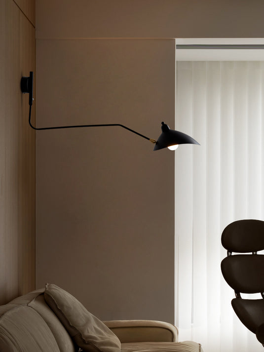 Italian Minimalist Long Pole Wall Lamp