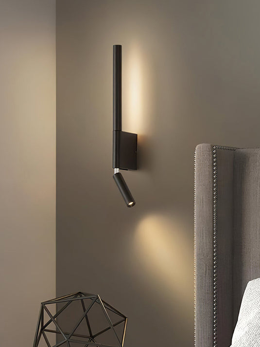 Nordic Minimalist Bedside Rotating Wall Lamp