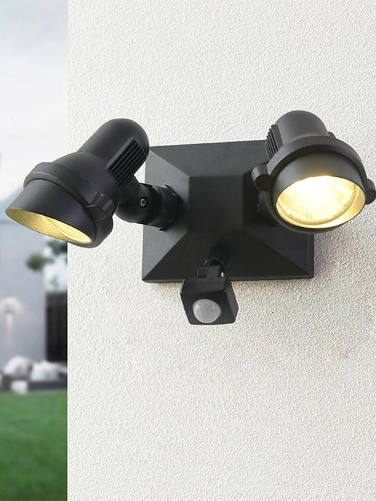 Outdoor Waterproof Double-head Spotlight