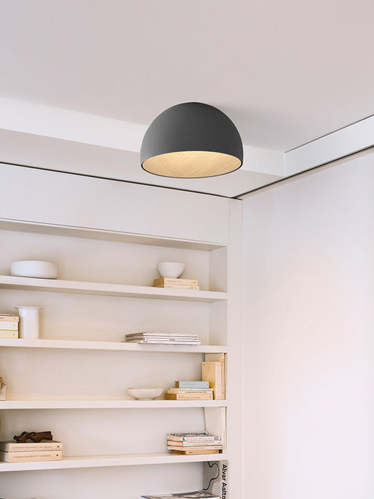 Simple Wood Grain Ceiling Lamp