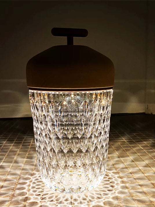 Pine Cone Light Luxury Crystal Atmosphere Lamp