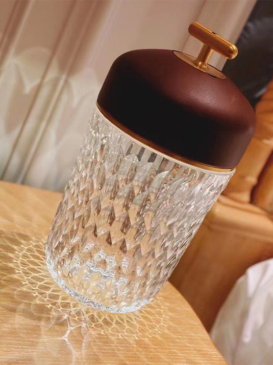 Pine Cone Light Luxury Crystal Atmosphere Lamp