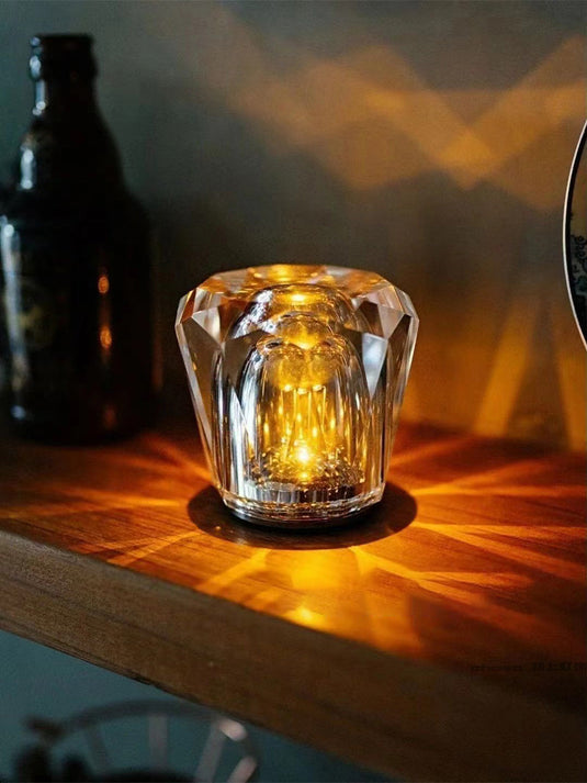 Crystal Mini Ambient Table Lamp