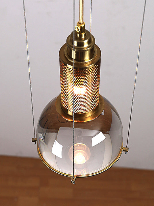 Creative Art Crystal Ball Pendant Light