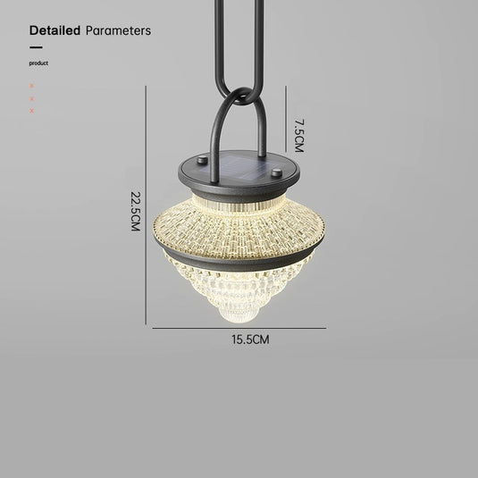 Outdoor Pendant Solar Portable Light