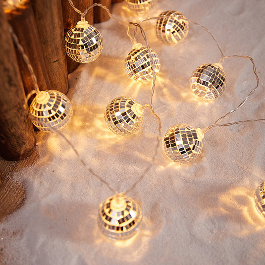 Mirror Ball Light String