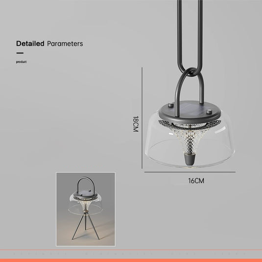 Outdoor Pendant Solar Portable Light